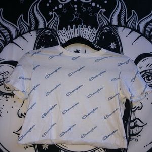 White champion shirt